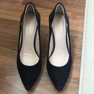 Suede Cole Haan heels